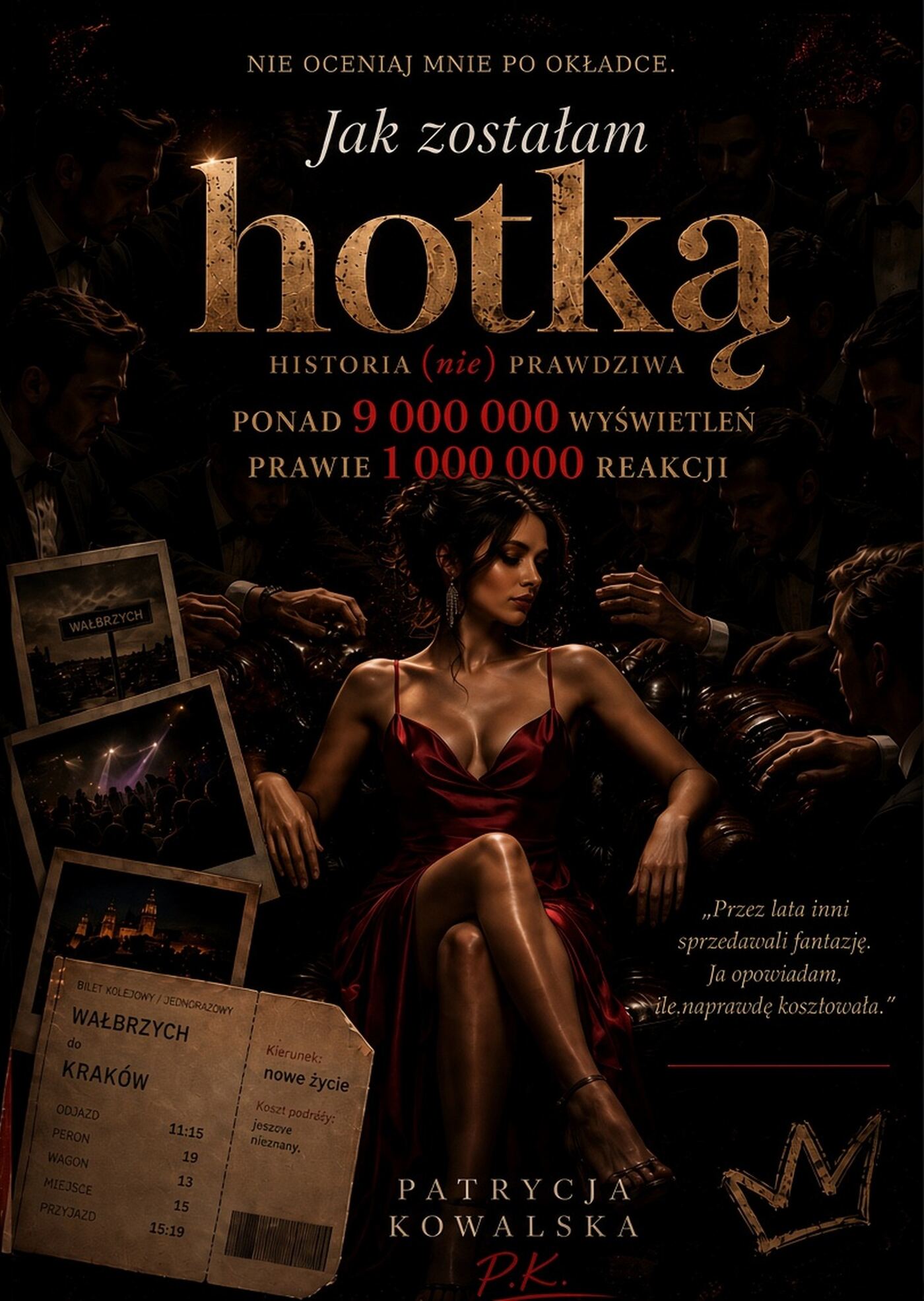 Okładka książki Jak zostałam hotką — wariant 1
